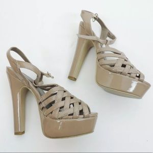 Madden Girl Nude High Heels